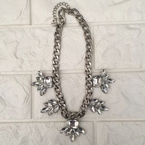 Marilyn Schiff Crystal Statement Necklace